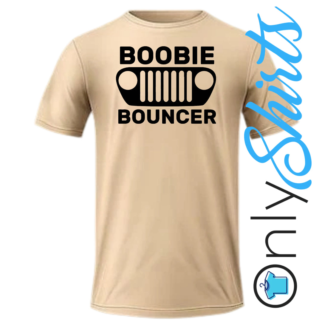 OnlyShirts Funny Range Boobie Bouncer