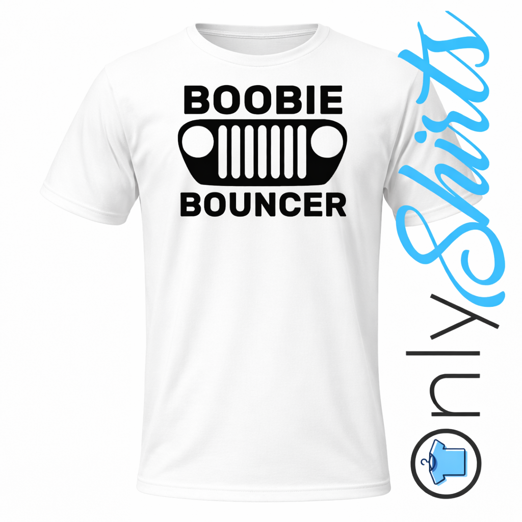 OnlyShirts Funny Range Boobie Bouncer