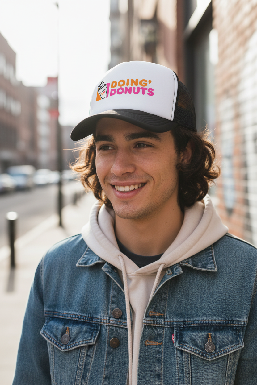 Doing Donuts Trucker cap