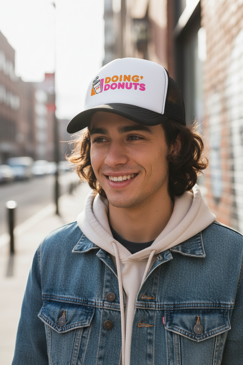 Doing Donuts Trucker cap